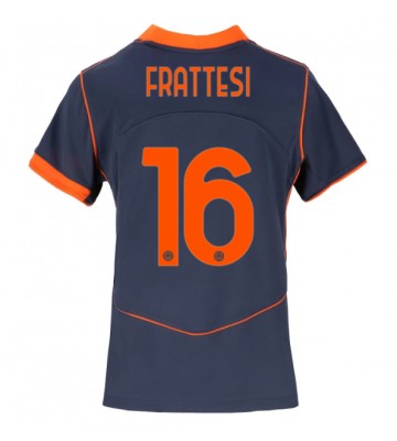Inter Milan Davide Frattesi #16 Tredjetrøje Dame 2025-26 Kortærmet